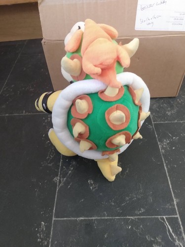 Super mario bowser cuddly - bowser,