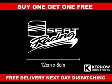 SEAT RACING VINYL DECAL