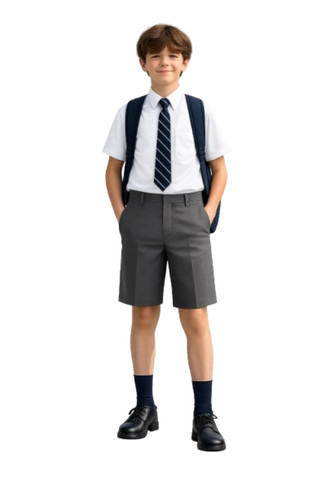 Boys regular fit school shorts - regular,