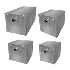 Commercial Grease Trap Stainless Steel Waste Oil Filter Interceptor Restaurant