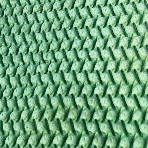 Green rubber waffle - waffle, carpet