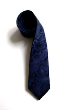 T M LEWIN * NEW * NAVY PAISLEY