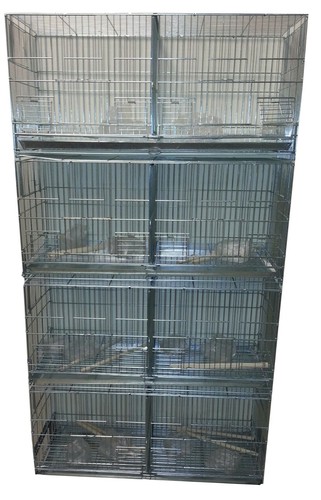 Lot galvanized zinc bird - galvanized,