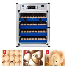 272 Eggs Automatic Digital Incubator Chicken Poultry Hatcher Temperature Control