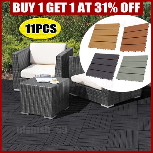 11pcs decking tiles garden - tiles,