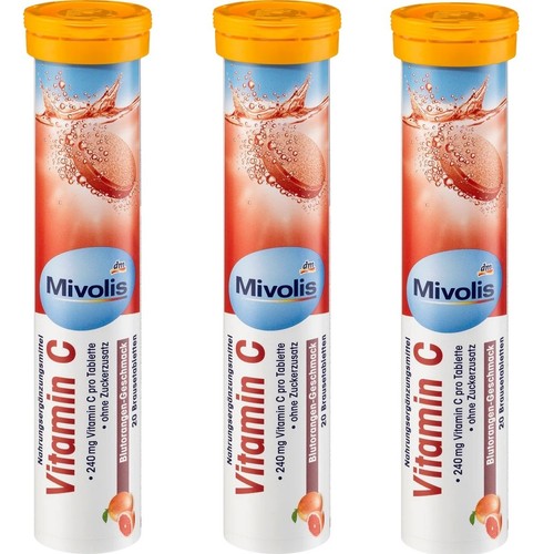 Mivolis vitamin c fizzy - c,