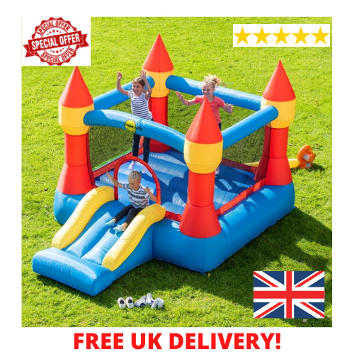 Happy hop castle bouncer - happy,