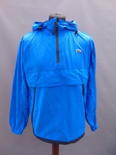 LACOSTE 1/4 Zip Pullover Windbreaker Coat Nattier Blue Unisex Jacket BNWT