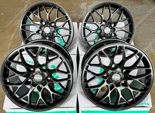 19" Black SGN Alloy Wheels Fits Ford Mondeo Mk3 Mk4 Mk5 Puma S Max 5x108