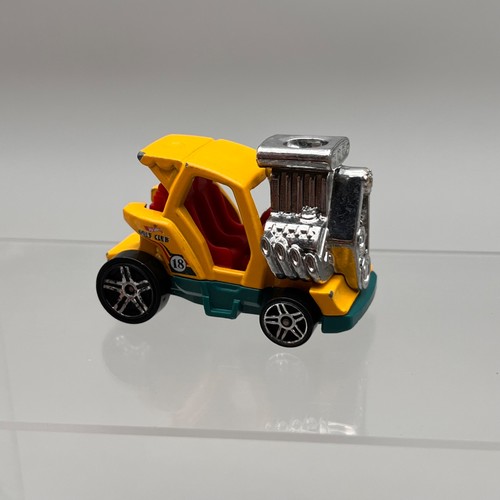 Hot wheels tee off yellow - tee'd,