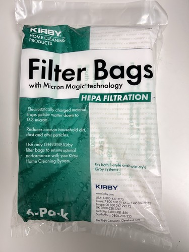 Kirby hepa vacuum - hepa, bags