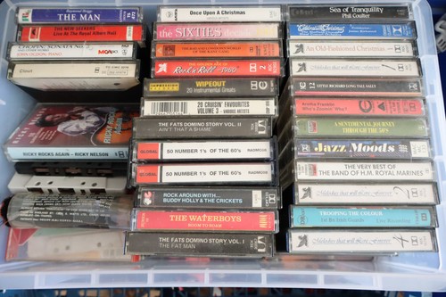 Various music cassetes s - music,