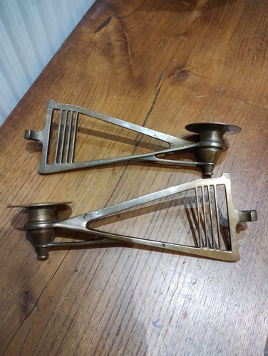 Pair antique art nouveau - of,