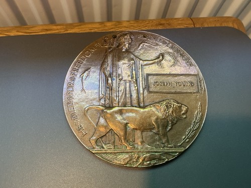 Ww1 memorial plaque death - ww1,