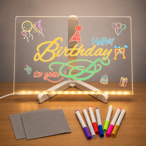 Led note board drawing writing - board,