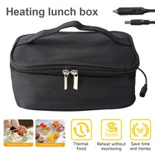 Electric Lunch Box Portable 12V Car Food Warmer w/ Automatic Temperature Control
