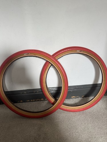 Haro red tyres bmx - tyres, 20x1.75