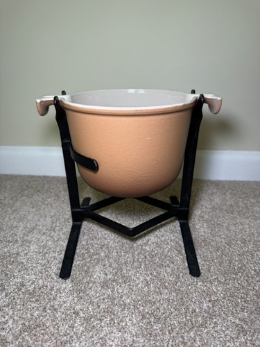 Creuset vintage fondue - le,