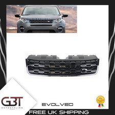 GLOSS BLACK 2020 LOOK FRONT GRILLE FOR LAND ROVER DISCOVERY SPORT 2015-2019