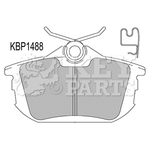 Brake pads set for - pads,