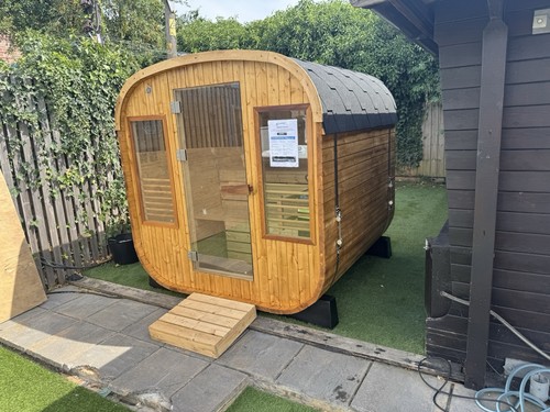 Square sauna thermo treated - sauna:, thermo-treated