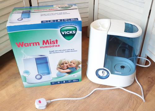 Vicks warm mist humidifier - warm,
