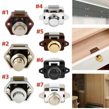Push Button Catch Lock Drawer Cupboard Door Campervan Caravan Cabinet Latch Knob