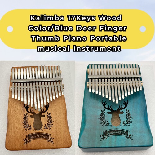 17keys wood color blue - wood, color/blue