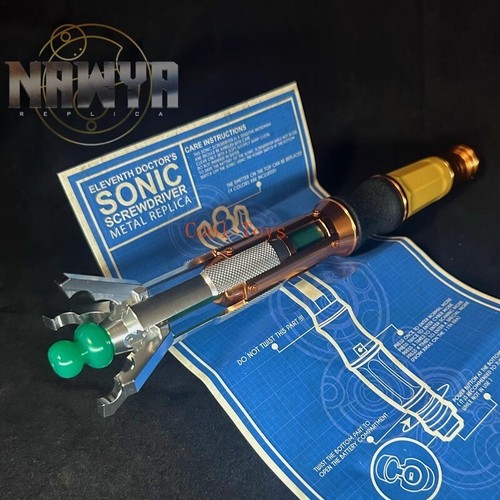 Doctor who 11th metal - metal, sonic