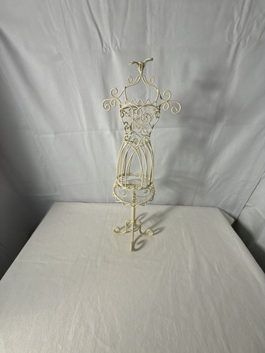 Metal wire mannequin dress - mannequin,