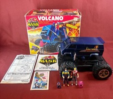 1986 Volcano Complete w/ Box,Inserts,Comic & Cardboard. Vintage MASK Vehicle