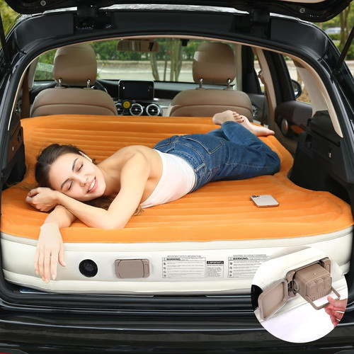 Suv air mattress - with, built-in