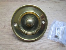 DOOR BELL PUSH BUTTON Vintage Victorian Hard wired Front Door Chime Press
