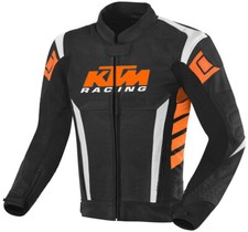 KTM Racing Motorcycle Jacket Motorbike Racing Biker Men Leather Jacket-XS-4XL