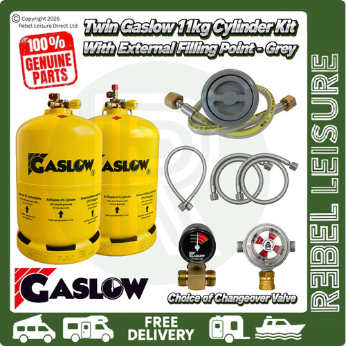 Twin gaslow 11kg lpg cylinder - 11kg,