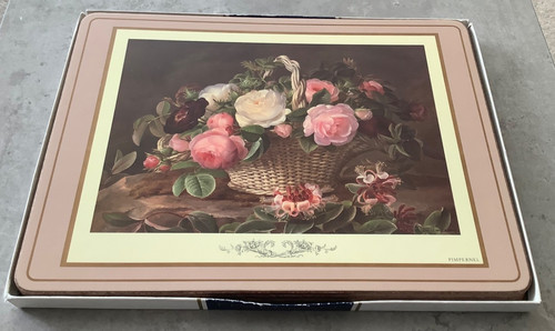 Pimpernel placemat rose - x,