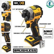 DeWalt DCF850N 18V Brushless Powerstack Impact Driver Body Only