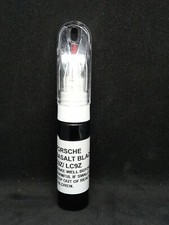 PORSCHE BASALT BLACK PEARL C9Z/ LC9Z CHIP/ SCRATCH PAINT TOUCH UP PEN/ BRUSH 