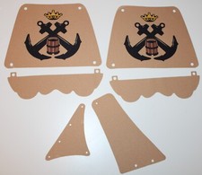 Sail Sail for Ship 31109 Replace the brick sails with real cloth sails Imperial