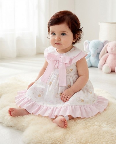 Baby girl dress spanish - dress, bow