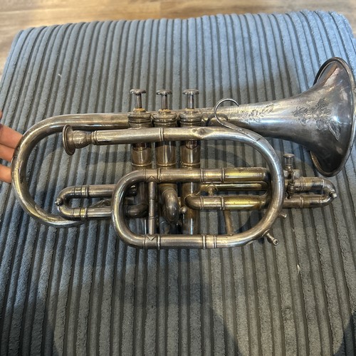 Antique boosey co cornet - antique, &