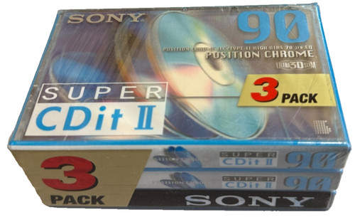 Pack sony super cdit ii - super,