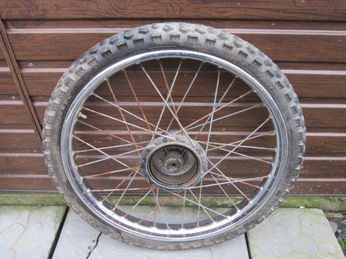 Yamaha dt50 front - wheel, dt