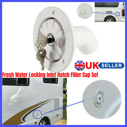 White fresh water tank locking - fresh,