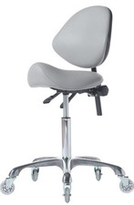 White Hydraulic Roller Saddle