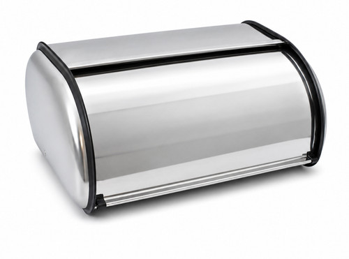 Bread bin roll top - bin, stainless