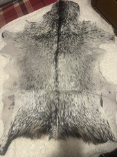 Beautiful Hide Goat Rug. Brand