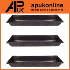3x 3ft Plastic Trough for