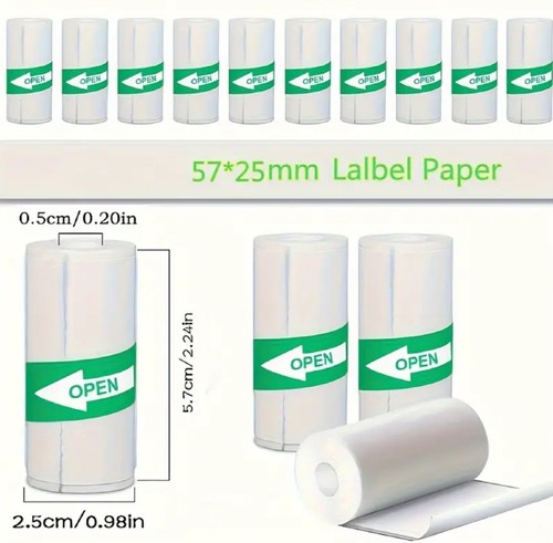 Thermal paper sticker - thermal,