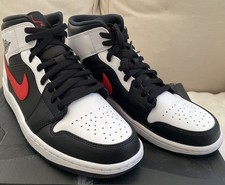 Jordan 1 Mid Chile Red-White UK 8.5 Euro 43 US 9.5 - BNIB - Nike Code 554724-075